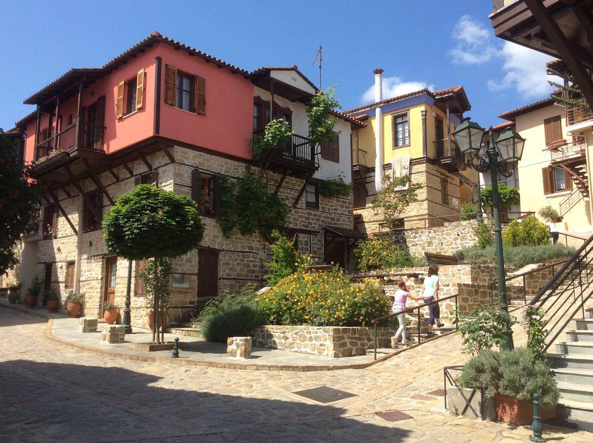 Oikia Alexandrou Traditional Inn Arnaía Exterior foto